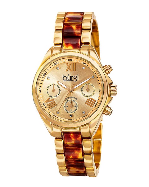 Burgi Women's 2pc Watch Gift Set