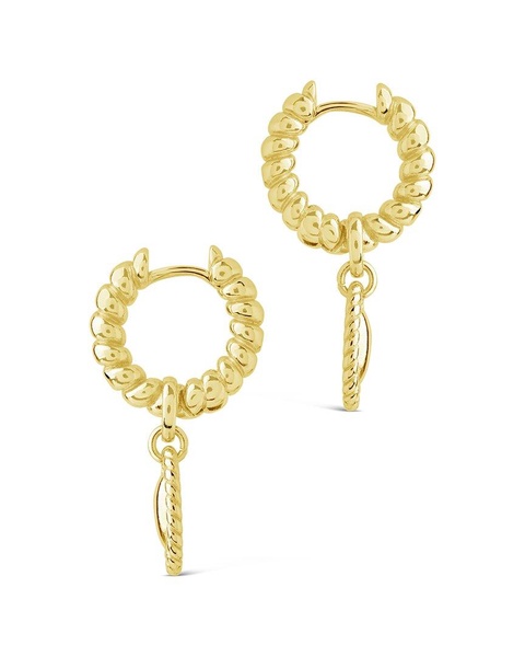 Sterling Forever 14K Plated Hartley Earrings