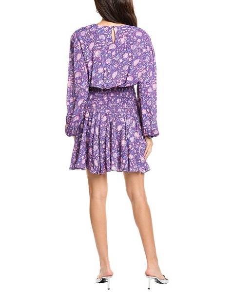 Maje Ruched Mini Dress