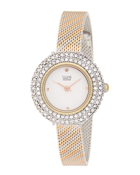 Burgi Women's Mesh Watch