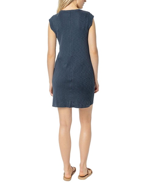 Lilla P Cap Sleeve V-Neck Dress