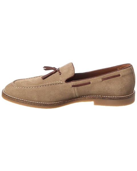 Aquatalia Sandro Weatherproof Suede Loafer