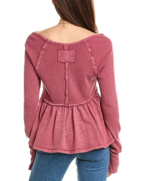 Free People Found Your Babydoll Top