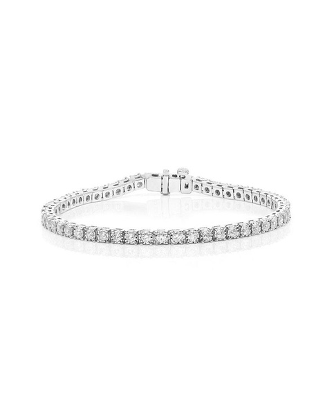 Amairah Silver 3.00 ct. tw. Lab-Grown Diamond Tennis Bracelet