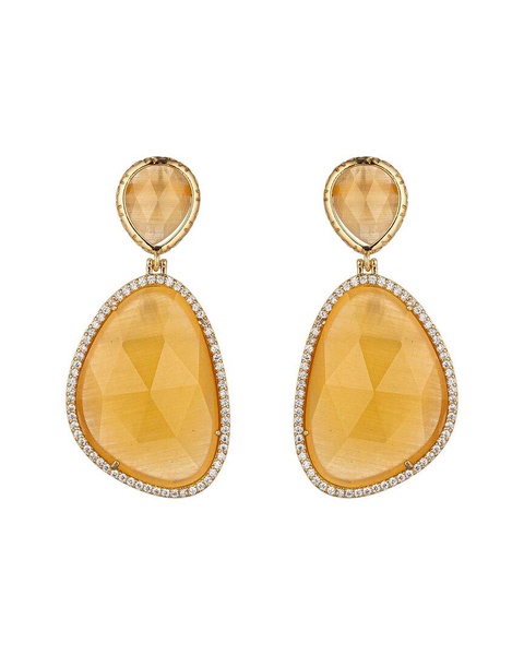 Eye Candy LA The Luxe Collection CZ Anys Drop Earrings
