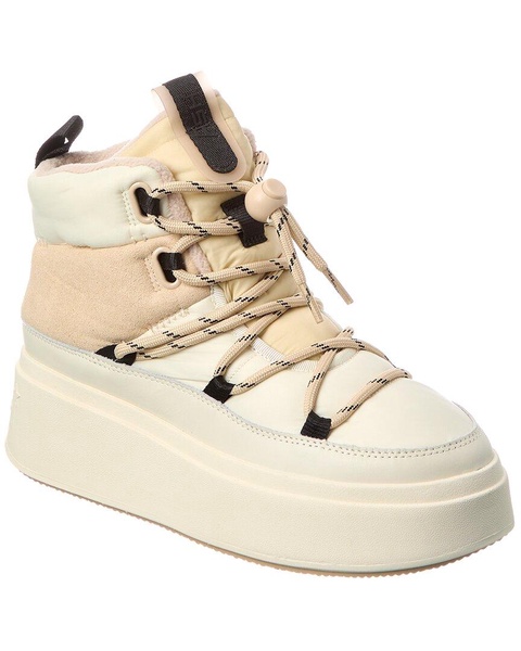 montana suede platform bootie