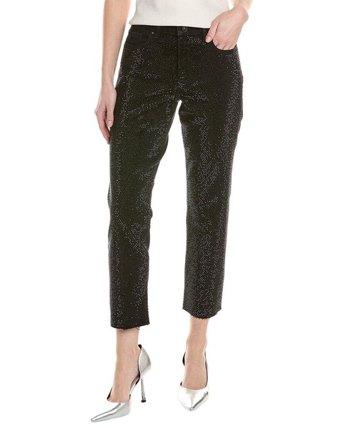 AllSaints Rali Black Sparkle Straight Jean