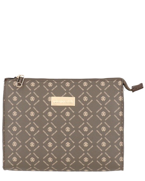 Roberto Cavalli Top Zip Cosmetic Bag