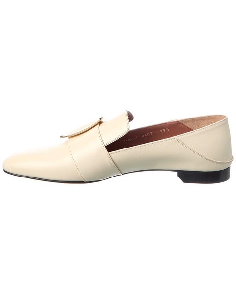 Bally Janelle Buckled Leather Loafer