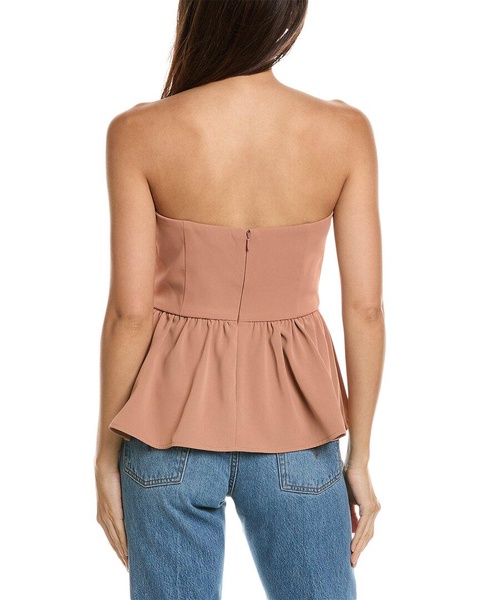 French Connection Harry Peplum Top