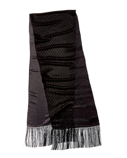 Givenchy Logo Evening Silk-Blend Scarf