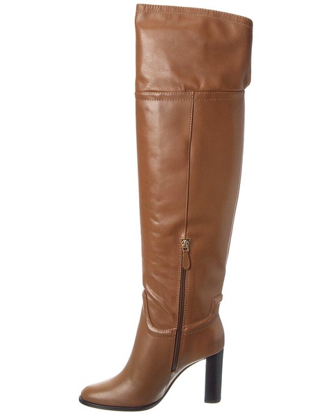 Alexandre Birman Lauren 90 Leather Over-The-Knee Boot