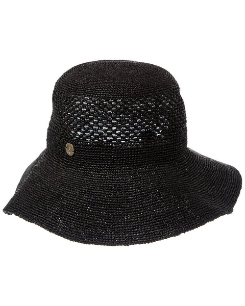Bruno Magli Packable Floppy Crochet Hat
