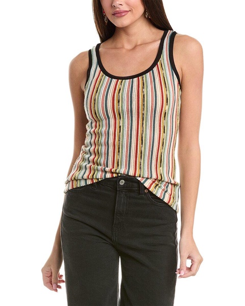 M Missoni Ribbed Wool Tank
