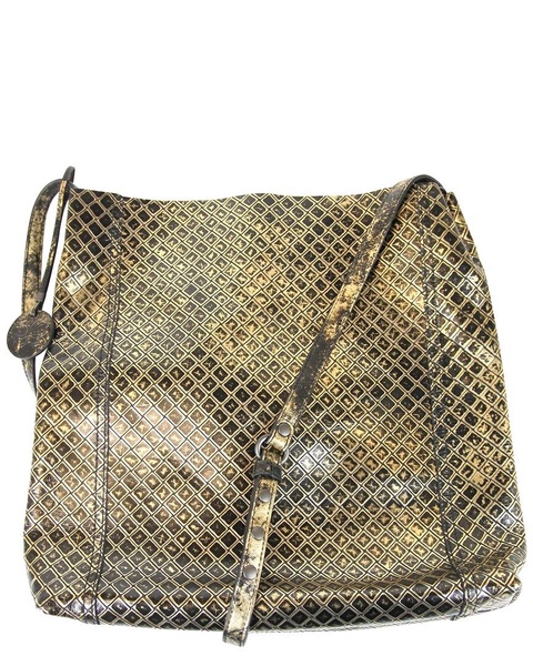 Bottega Veneta Intrecciomirage Leather Messenger Bag