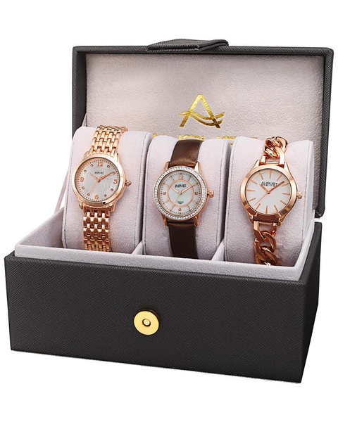 August Steiner Women's Set of 3 Watches