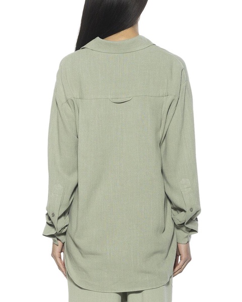 Alexia Admor Amber Linen-Blend Shirt