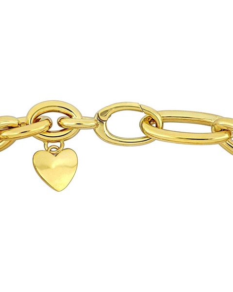 14K Italian Gold Heart Bracelet
