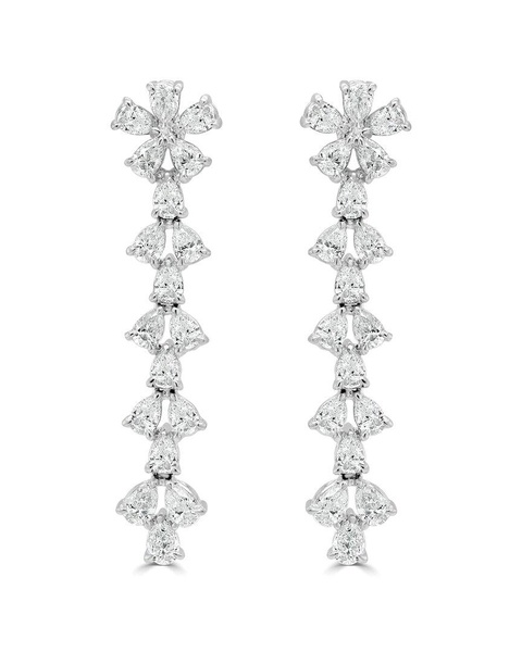 Sabrina Designs 18K 4.06 ct. tw. Dangle Earrings