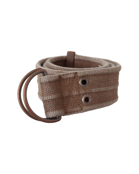 Dolce & Gabbana Leather Logo Sling Cintura Buckle Belt
