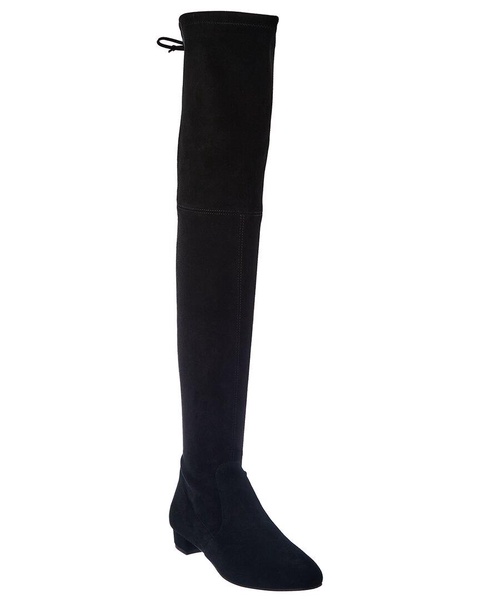 Stuart Weitzman Genna 25 Suede Over-The-Knee Boot