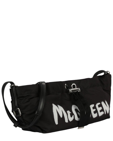 Alexander McQueen The Bundle Mini Nylon Shoulder Bag