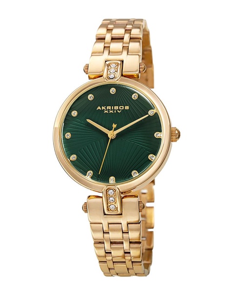Akribos XXIV Women's Stainless Steel Watch