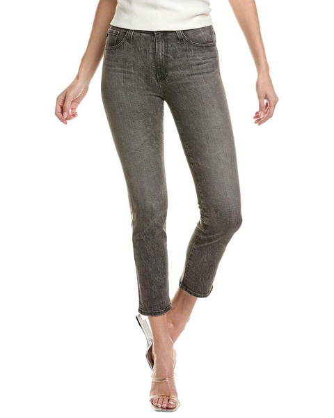isabelle high-rise straight crop jean