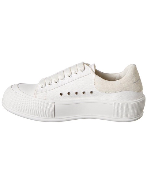 Alexander McQueen Deck Plimsoll Canvas Sneaker