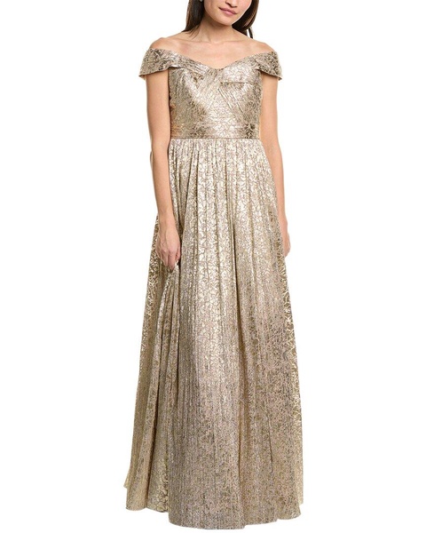 off the shoulder gown
