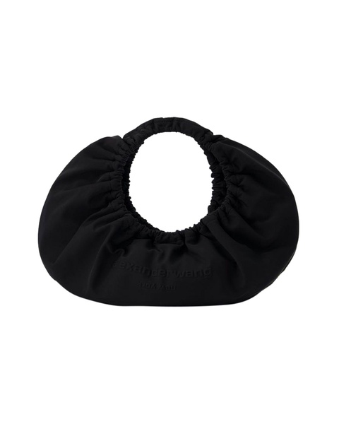 crescent medium shoulder bag - alexander wang - nylon - black