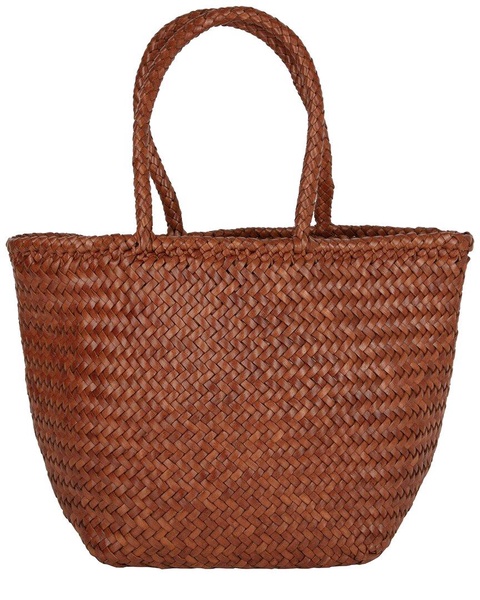 grace small leather tote