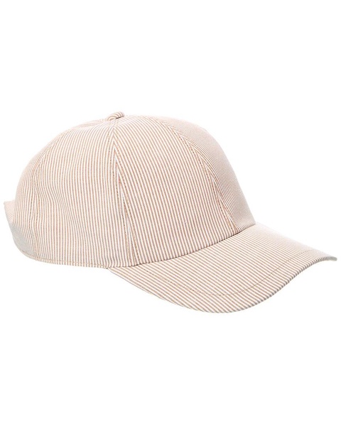 stripe baseball cap