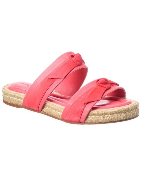 clarita leather & suede espadrille