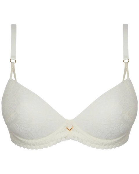 women's seduction contour bra in ecru nacre