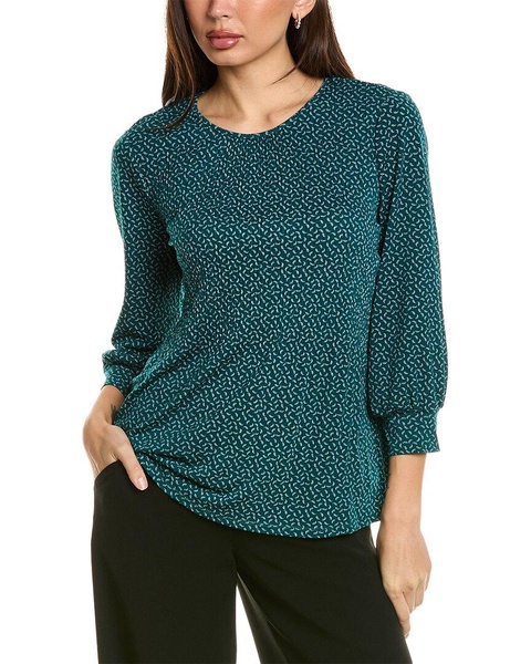 Adrianna Papell Pleated Trapeze Top