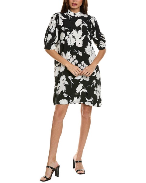 crepe mini dress