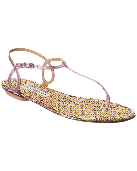 almost bare leather sandal