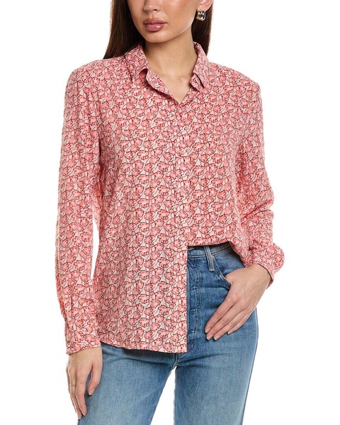 corine cashmere-blend blouse