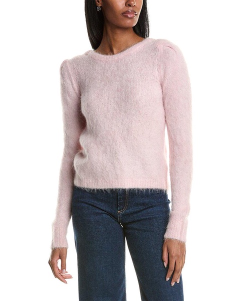 alpaca-blend pullover