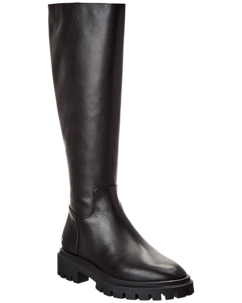 Stuart Weitzman Ultra Lug Leather Knee-High Boot