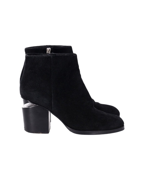 alexander wang gabi boots in black suede