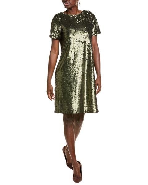 Anne Klein Womens Sequined Cocktail and Party Dress