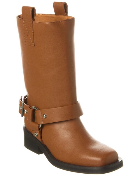 biker tubular mid shaft boot