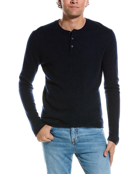 henley cashmere sweater