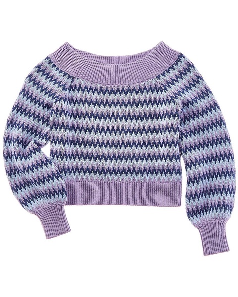 off-shoulder sweater