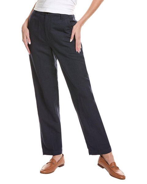 mia linen-blend pant