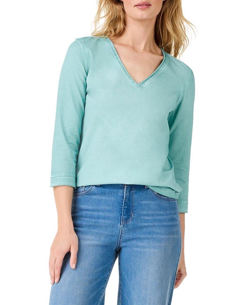 roll v-neck t-shirt