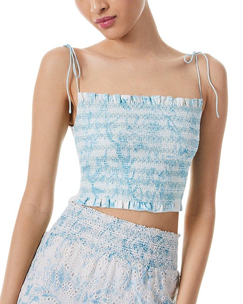 alice + olivia Kathlyn Top