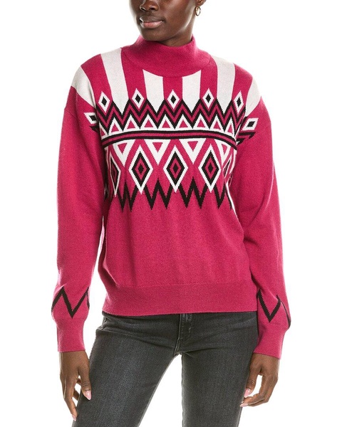 wool & cashmere-blend blair fairisle jumper